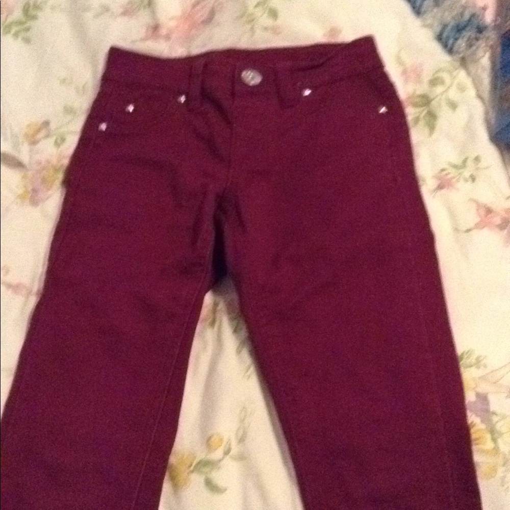 Justice Megenta Jeans